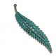 Colgante de Metal Zamak Hoja 16x65mm