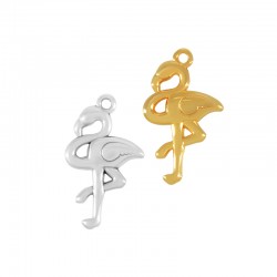 Colgante de Metal Zamak Flamenco 17x26mm