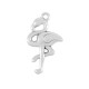 Colgante de Metal Zamak Flamenco 17x26mm