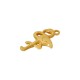 Colgante de Metal Zamak Flamenco 17x26mm