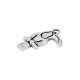 Colgante de Metal Zamak Tucán 12x19mm