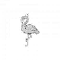 Colgante de Metal Zamak Flamenco 27x39mm
