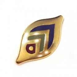 Conector de Zamak Gota y Flechas Esmaltado 16x31mm (Ø 1.3mm)