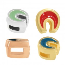 Pasador de Zamak Herradura Esmaltada 6,5mm (Ø 3.2x1.7mm)