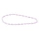 Entrepieza de Perla de Vidrio Gota 8x18mm (Ø 0.6mm) (~22pcs/tira)