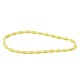 Entrepieza de Perla de Vidrio Gota 8x18mm (Ø 0.6mm) (~22pcs/tira)