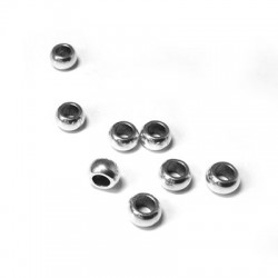 Entrepieza de Metal Zamak 7x4.2mm (Ø 3.8mm)