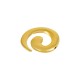 Colgante de Metal Zamak Espiral 35x5mm (Ø2,2mm)