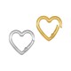 Cierre Mosqueton de Metal Zamak Corazon 26mm