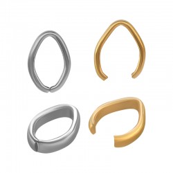 Anilla de Acero Inoxidable 304 7x11x2mm/1mm