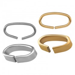 Anilla de Acero Inoxidable 304 6x12x3mm/0.9mm