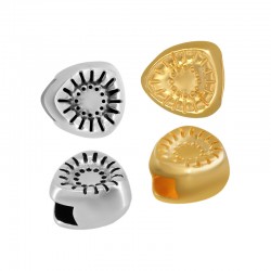 Entrepieza de Metal Zamak ~9mm/6.5mm (Ø5.2x3.2mm)