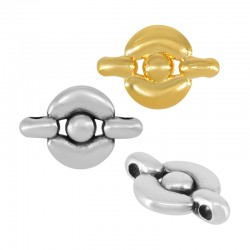 Conector de Metal Zamak 15x10mm (Ø1.7mm)