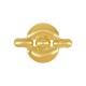 Conector de Metal Zamak 15x10mm (Ø1.7mm)