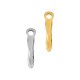 Colgante de Metal Zamak Barra Irregular 23x4mm (Ø3.2mm)