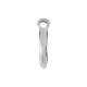 Colgante de Metal Zamak Barra Irregular 23x4mm (Ø3.2mm)