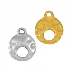 Colgante de Metal Zamak Circulo 15mm