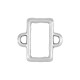 Conector de Metal Zamak Rectangular 10x15mm