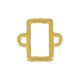 Conector de Metal Zamak Rectangular 10x15mm