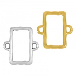 Conector de Metal Zamak Rectangular 12x20mm