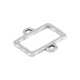 Conector de Metal Zamak Rectangular 12x20mm