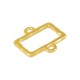Conector de Metal Zamak Rectangular 12x20mm