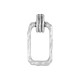 Colgante de Metal Zamak Rectangular 14x28mm (Ø2.2mm)