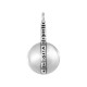 Colgante de  Metal Zamak Redondo 15x26mm (Ø2.2mm)