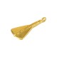 Colgante de  Metal Zamak Triangulo 14x25mm (Ø2.2mm)