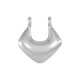 Colgante de  Metal Zamak Triangulo 20mm (Ø1.8mm)