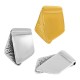 Colgante de Metal Zamak 23x29mm  Ø2.3mm
