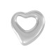 Colgante de Metal Zamak Corazón 26x29mm/5.7mm