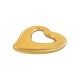 Colgante de Metal Zamak Corazón 26x29mm/5.7mm