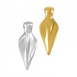 Colgante de Metal Zamak Rombo 13x34mm/4mm Ø2mm