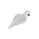 Colgante de Metal Zamak Rombo 13x34mm/4mm Ø2mm