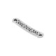 Conector de Metal Zamak Barra 35x8mm/2.2mm Ø2mm