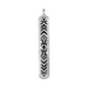 Colgante de Metal Zamak Barra Étnica 35x6mm/2.8mm