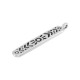 Colgante de Metal Zamak Barra Étnica 35x6mm/2.8mm