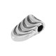 Colgante de Metal Zamak Geométrico 8x15mm Ø3.2mm