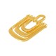 Colgante de Metal Zamak Rectangular con Barras 26x35mm