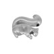 Colgante de Metal Zamak Ardilla 23x19mm Ø2.2mm