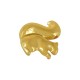 Colgante de Metal Zamak Ardilla 23x19mm Ø2.2mm