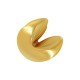 Colgante de Metal Zamak Galleta de la suerte 22mm Ø2mm