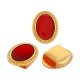 Pasador de  Metal Zamak Oval Esmaltado 18x15mm (Ø10.2x2.2mm)