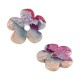 Colgante de Cerámica Esmaltada Flor 25mm/5mm (Ø3.2mm)