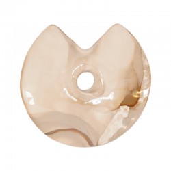 Colgante de Ceramica Redondo Irregular ~49mm