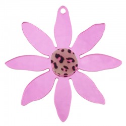 Colgante de Metacrilato Flor 59x60mm