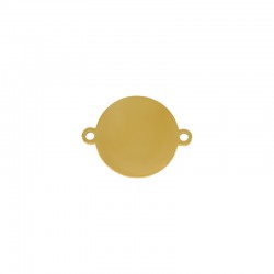 Conector de Acero Inoxidable 304 Redondo 18mm