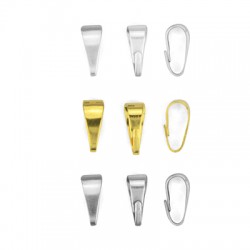 Portacolgante de Metal Latón 5.2x13mm/8mm