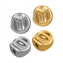 Entrepieza de Acero Inoxidable 304 Redondo 7.8x7.2mm Ø1.6mm